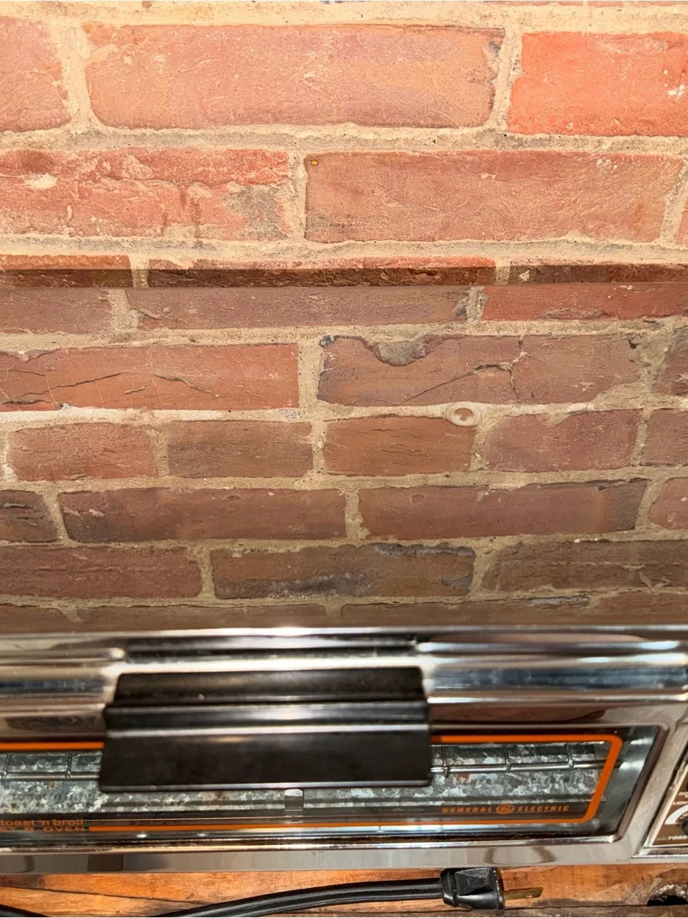 Vintage Toast-R-Oven Countertop Toaster Oven with Orange Accents